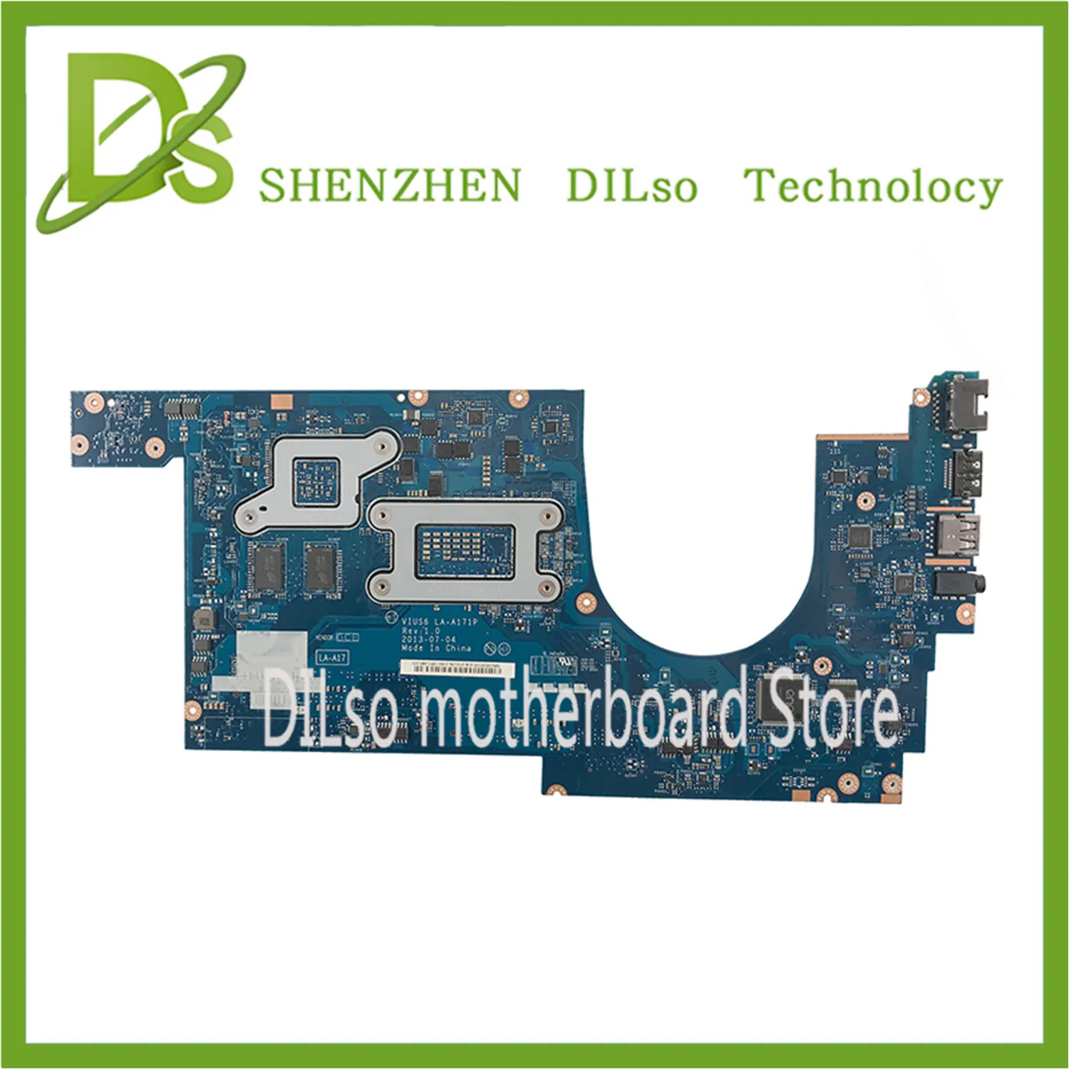 

Original For Lenovo S540 S5-S540 laptop motherboard I7-4510U SR1EB CPU HD8670M 2G GPU VIUS6 LA-A171P 00HW345 100% fully Tested