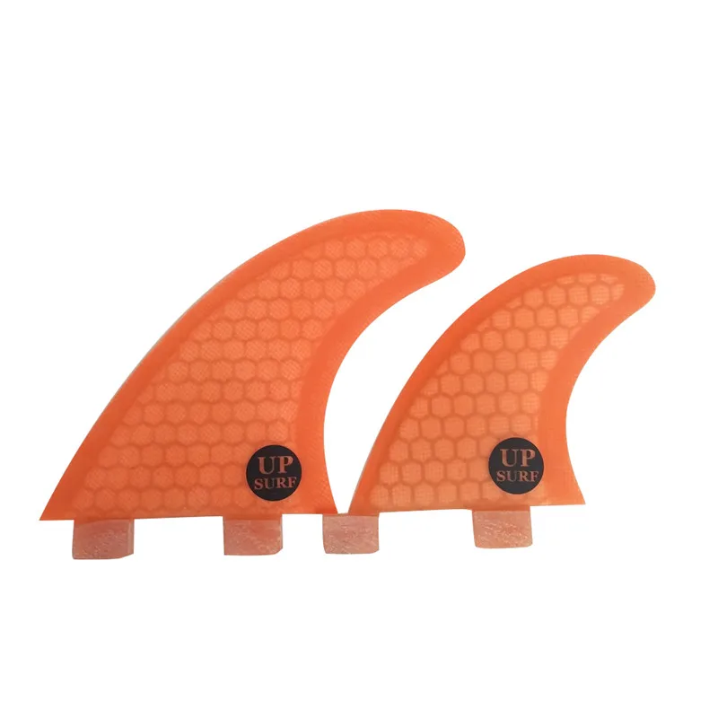 

Surfboard FCS G5+GL Fins Orange Color surf fins Honeycomb Fiberglass Surfboard Fin Quad Fin in Surfing