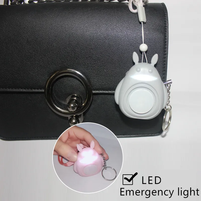 

Portable female anti-wolf artifact personal alarm safety protection 120 decibels