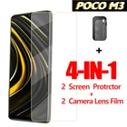 2.5D Защита экрана для Xiaomi Poco M3 стекло для Poco M3 X3 X2 M2 F2 Pro закаленное стекло 9H Защитная пленка для телефона Poco M3