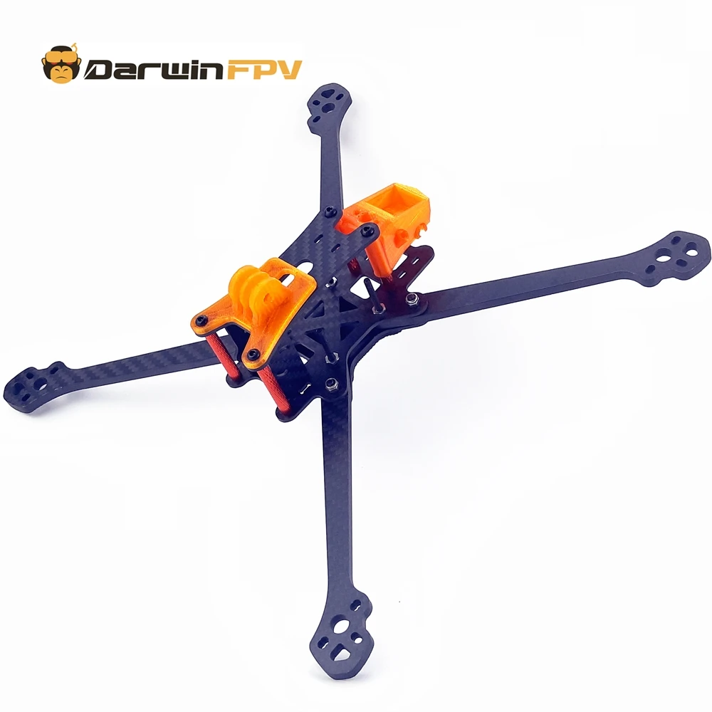 DarwinFPV Darwin129 7 дюймов 280 колесная база FPV рамка квадрокоптера 3K из углеродного волокна запасные части для дрона