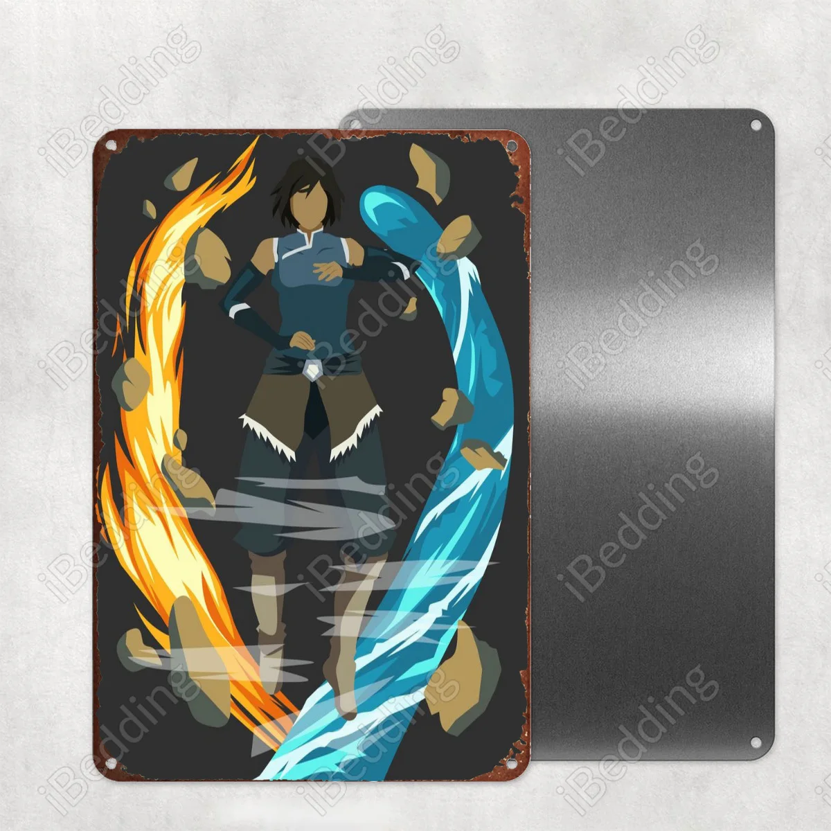 

Avatar korra, домашнее украшение для бара, железная живопись, персонализированный паб, клуб, промышленный Декор