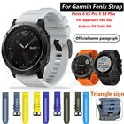 Ремешок силиконовый для Garmin Fenix 6 6XPro 5 5X Plus 3 3 HR Forerunner 935 S60, 22 26 мм