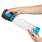 Электрический насос для мужского пениса, увеличивающий Мужской вакуумный насос для увеличения семейного массажа, автоматическое всасывание, интимный продукт для взрослых для мужчин