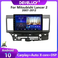 2 din 10 android 10 car radio multimedia video player for mitsubishi lancer 2 2007 2012 2din stereo navigation gps bluetooth
