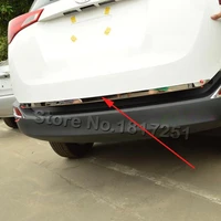 for toyota rav4 2013 2014 2015 2016 tailgate rear door bottom cover molding trim stainless steel back door trim car accessories
