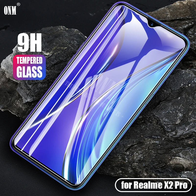Закаленное стекло для Realme X2 Pro Защитное экрана 2.5D 9H Премиум профессиональная