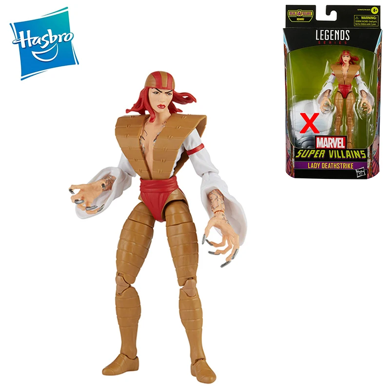 

Hasbro Marvel Legends Series 6-inch Collectible Lady Deathstrike Action Figure Model Doll Toy Birthday Gift Without Assembly