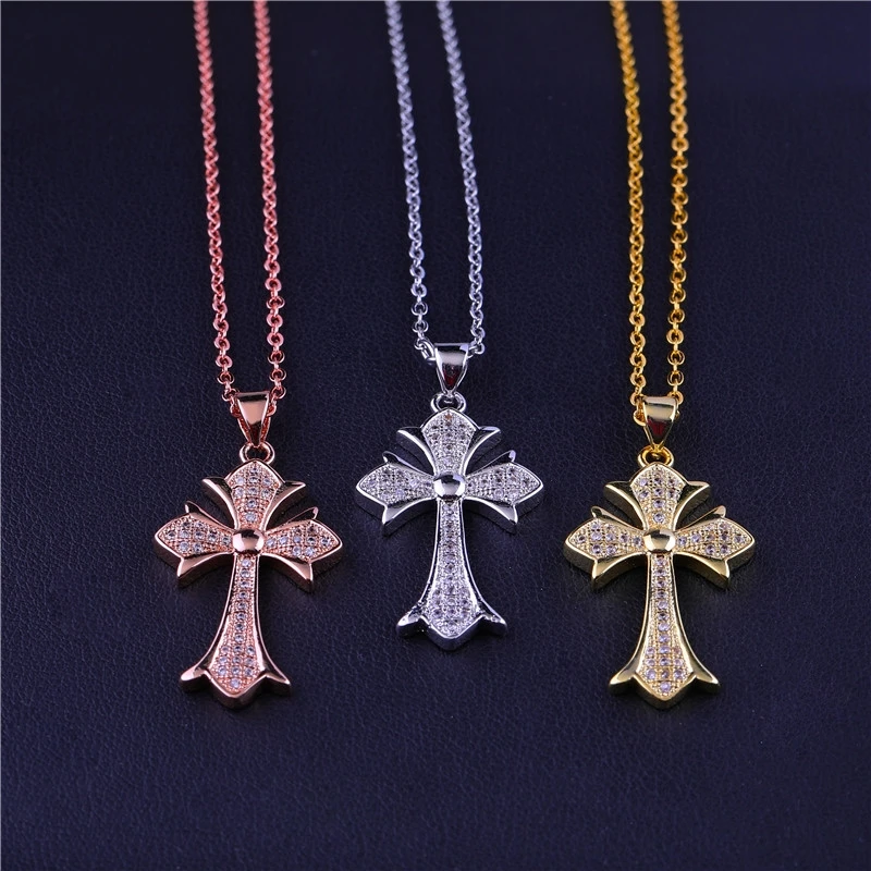 Религиозная бижутерия Juya сделай сам аксессуары микро-ПАВЕ циркон христианские