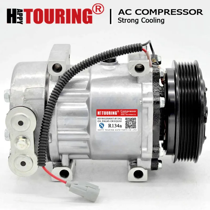 

SD7H15 Компрессор переменного тока для Dodge Dakota Jeep Cherokee Wrangler 55037205AG 55037205AH 55037205AI 55037358AB 55056108AD RL056108AE
