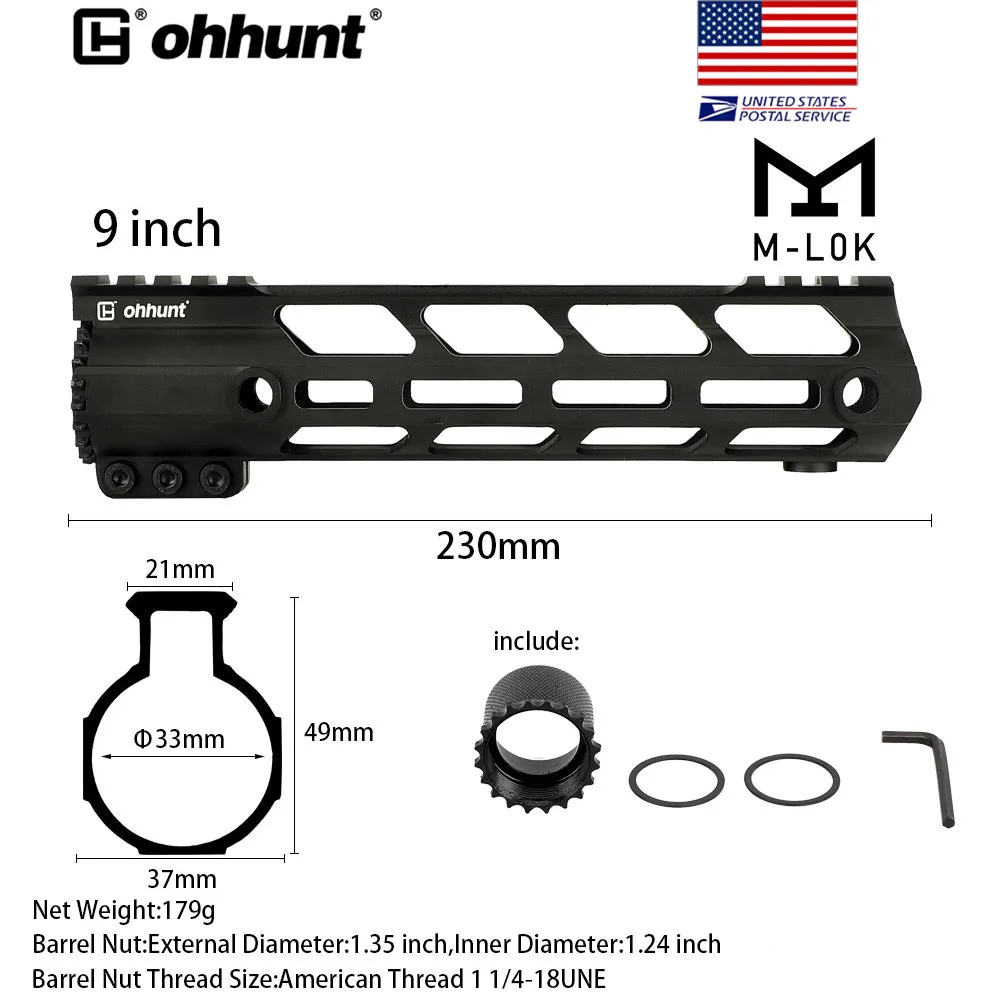 Тактика 7 &quot9&quot 10 &quot12&quot 13 5 &quot15&quot AR15 свободном M LOK Handguard Пикатинни ультра легкий