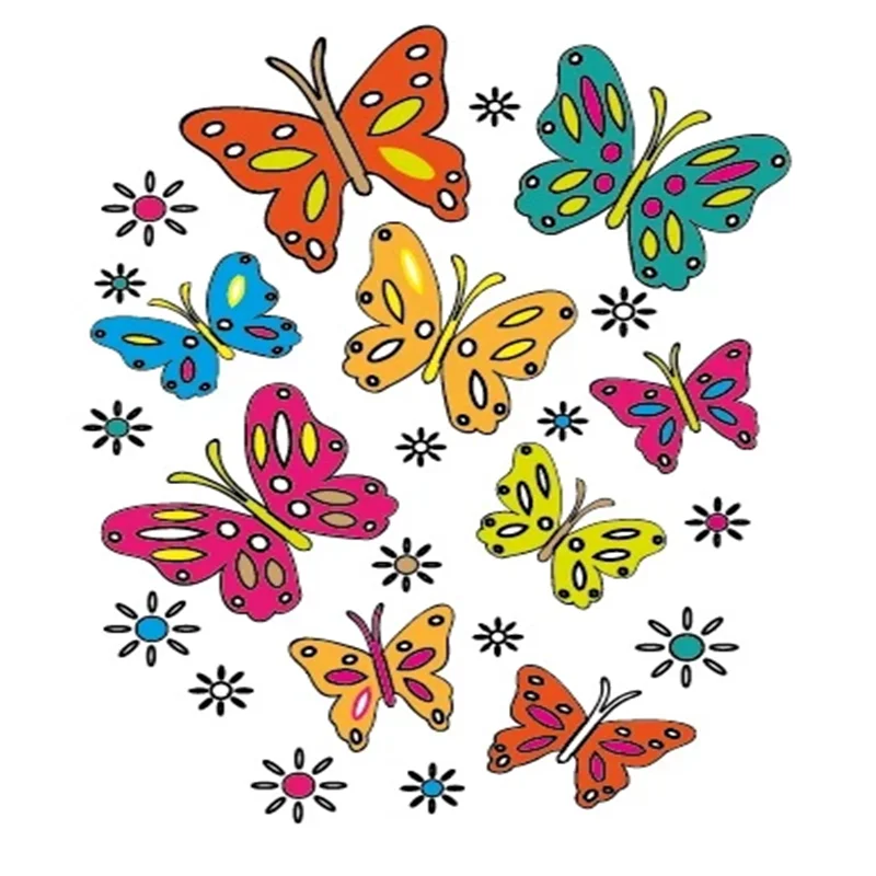 InLoveArts прозрачный штамп с бабочкой резиновый для скрапбукинга альбомов открыток