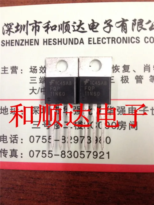 

10 шт. FQP11N60 TO-220