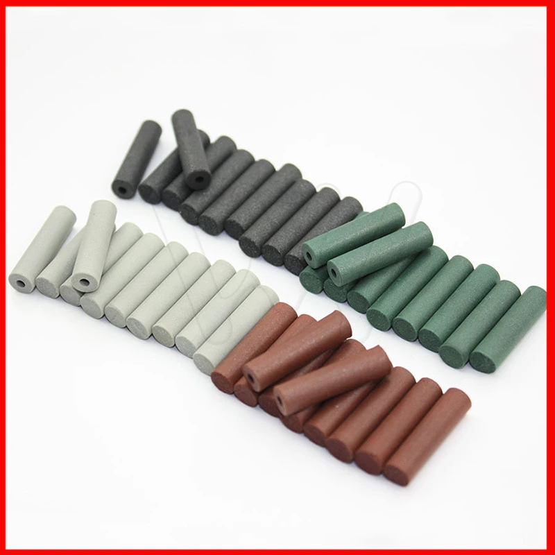 

40 PCS Rubber Points Polishing Pillar Wheels For Dental Jewelry Rotary