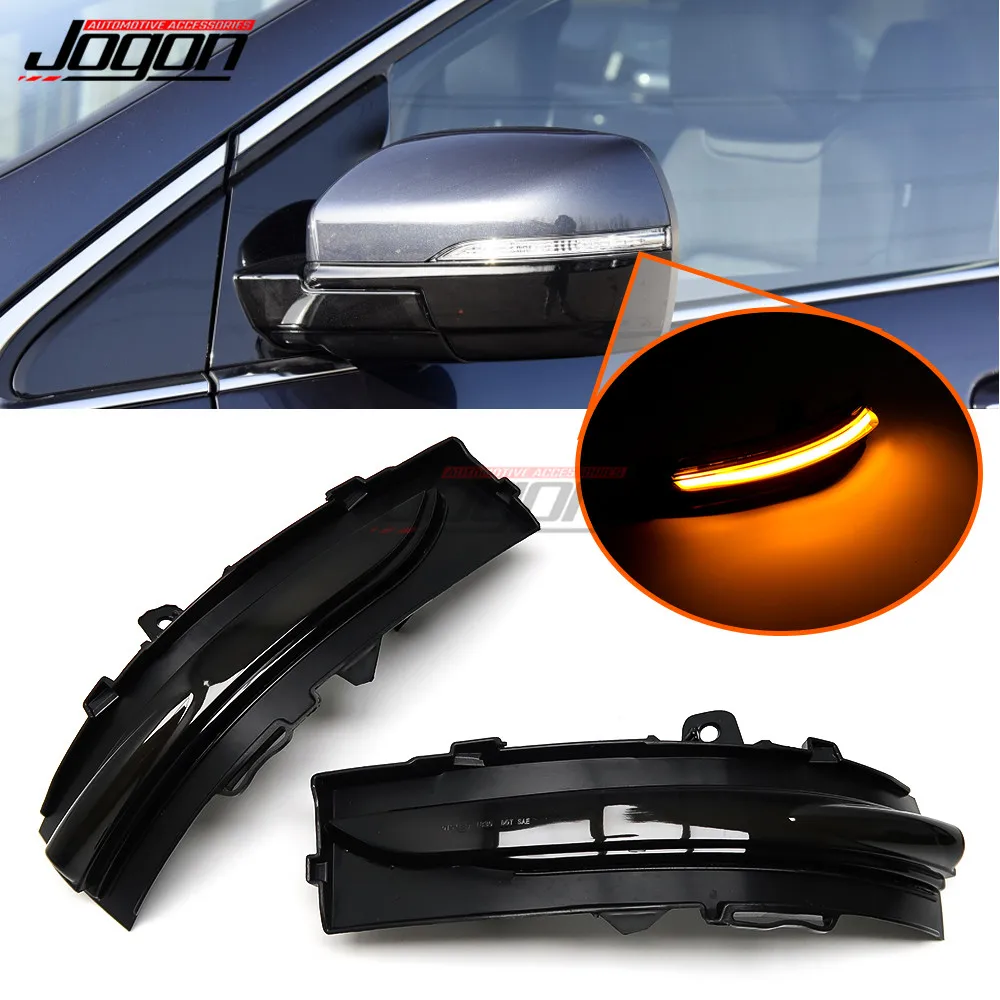 

2pcs For Ford Edge ST 2015-2019 LED Dynamic Side Mirror Blinker Indicator Sequential Light