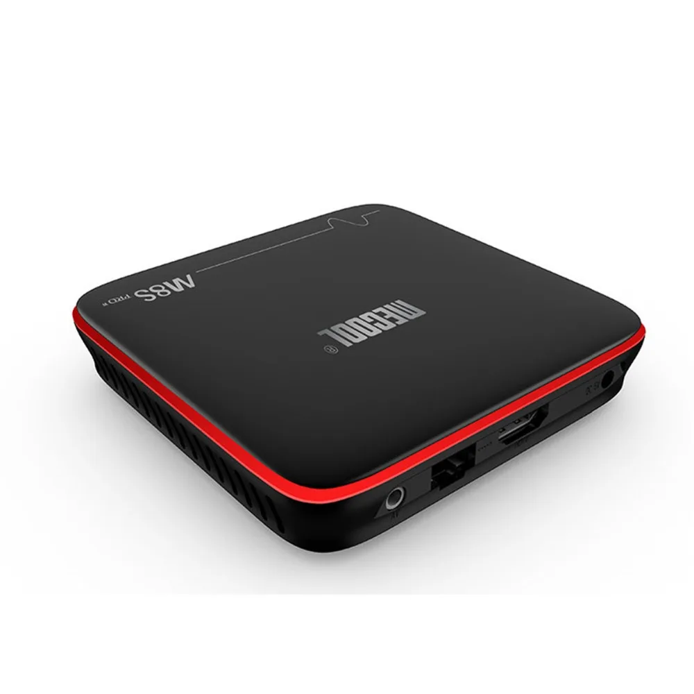 ТВ-приставка MECOOL M8S PRO W Android 7 1 четырехъядерный процессор Amlogic S905W ГБ ОЗУ DDR3 8 Гб