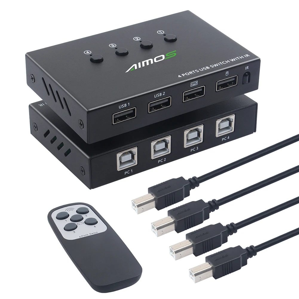 

USB Hub Multiport Adapter Compatible with Windows XP/7/8/10/Vista, Android, MAC OS 8.6 and Above