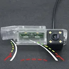 Камера заднего вида для парковки Volkswagen Golf 7 MK7 VII Passat CC Scirocco Lamand, динамическая траектория движения