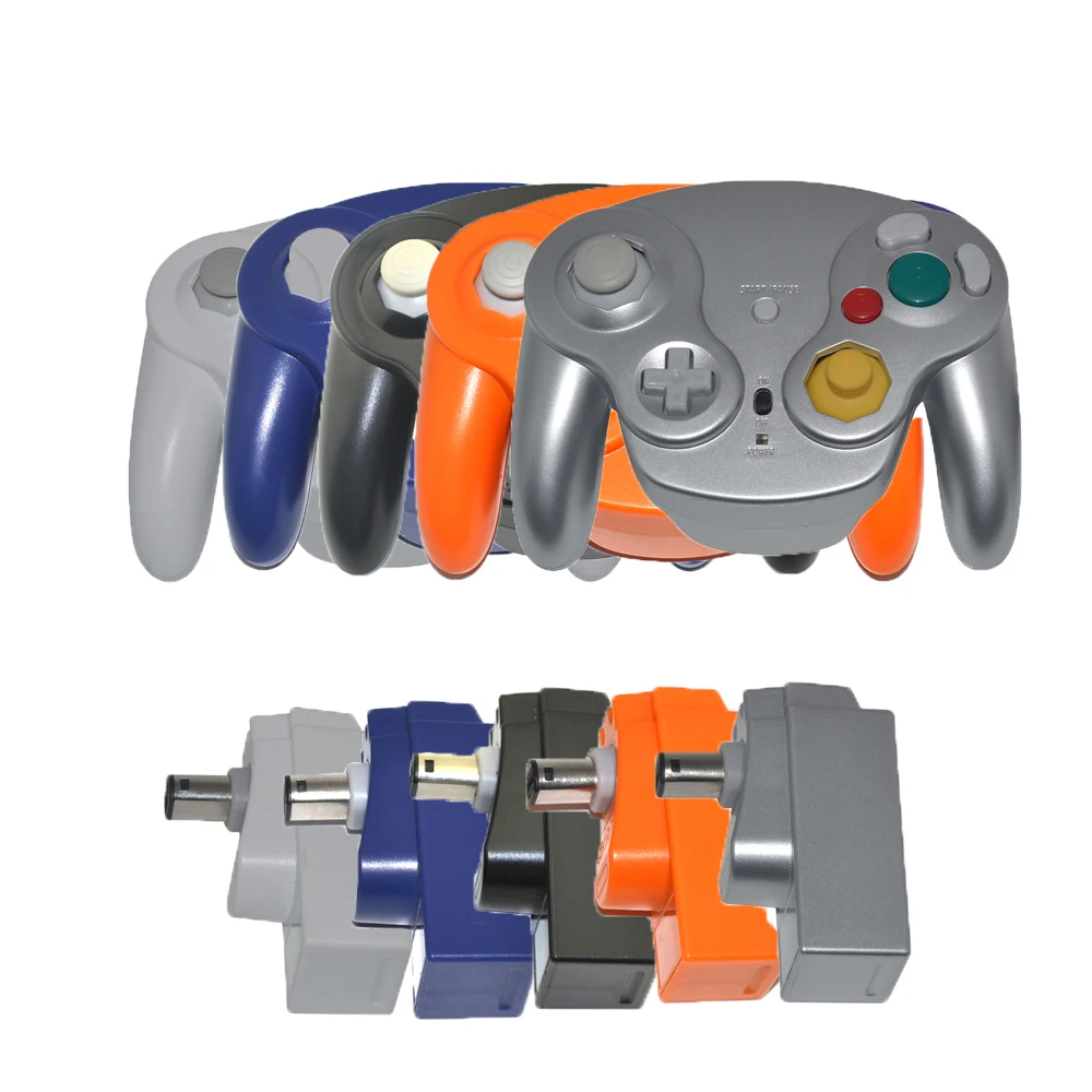 

2.4GHz Wireless Gamepad Controller Gamepad joystick with receiver for N-G-C for GameCube for wii