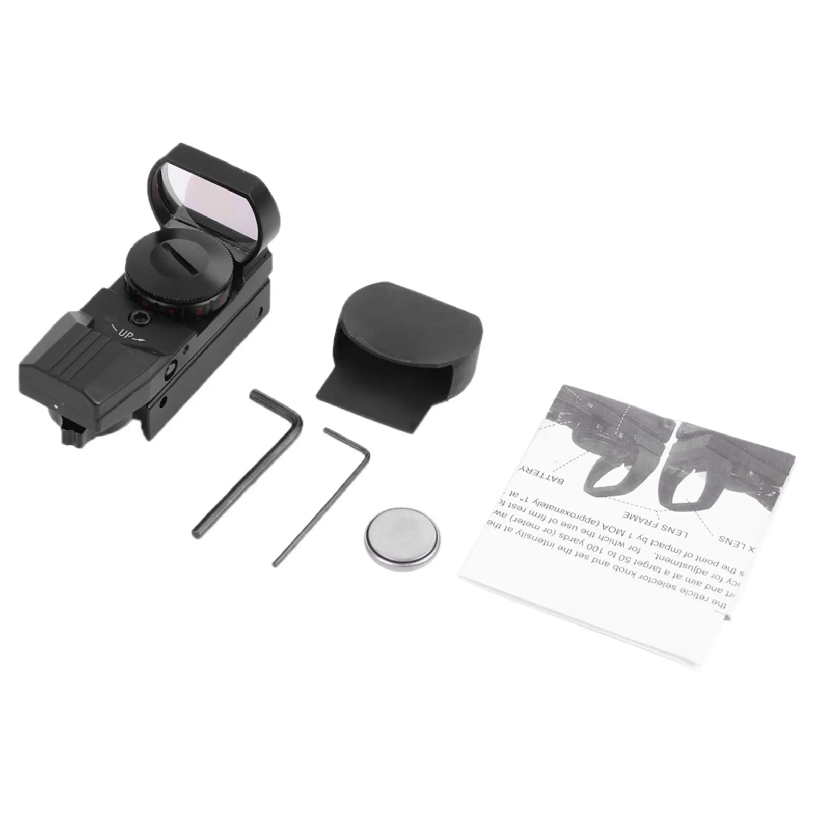 

Tactical Hunting Riflescope Optics Holographic Red Dot Sight Reflex 4 Reticle 20mm Rail Scope Collimator Sight Gun Accessories