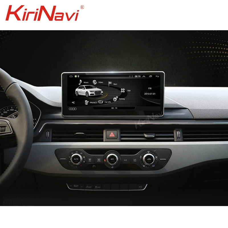 KiriNavi 10 25 "сенсорный экран 1 Din Android 0 авто радио Automotivo для Audi A4L A4 B9 A5 S4