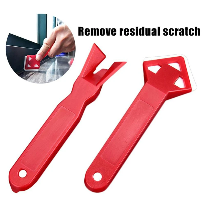 Скребок для уборки плитки практичный напольный 2 шт. дома удаление остатков клея