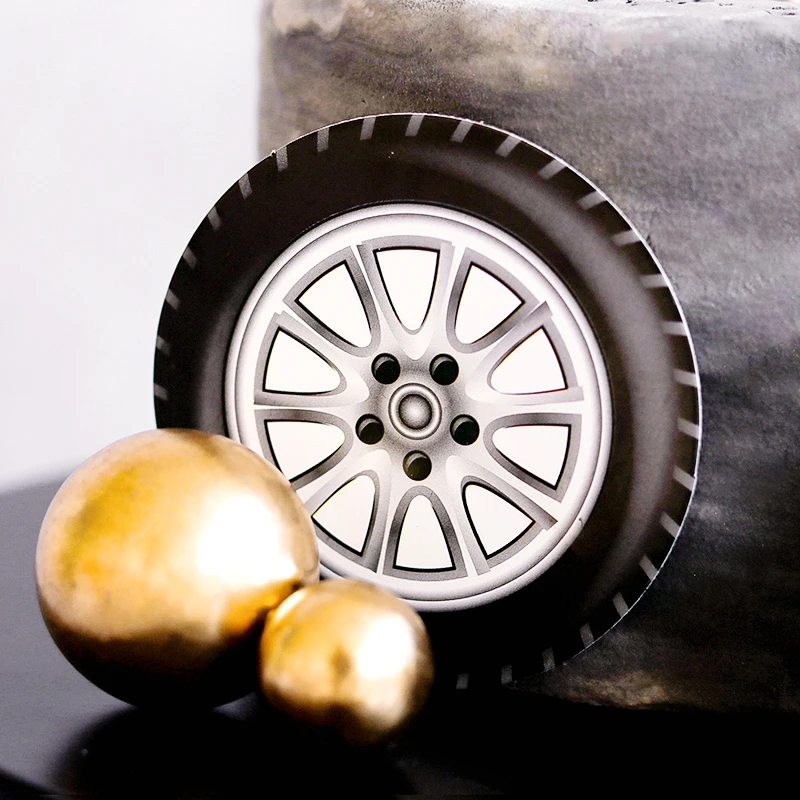 Локомотив из сплава для торта мотоциклетный Топпер детского праздника украшение