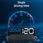 T900 на лобовое стекло автомобиля Дисплей Портативный универсальный автомобильный монитор высокой четкости GPS скорость транспортного средства проектор автомобиля м многофункциональная