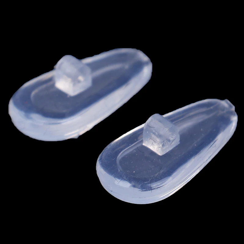 

10 Pair Fashion Vision Care Silicone Eyeglass Sunglass Glasses Nose Pads On Nose Pad Massage Health Care Anti-Slip Tools 13mm