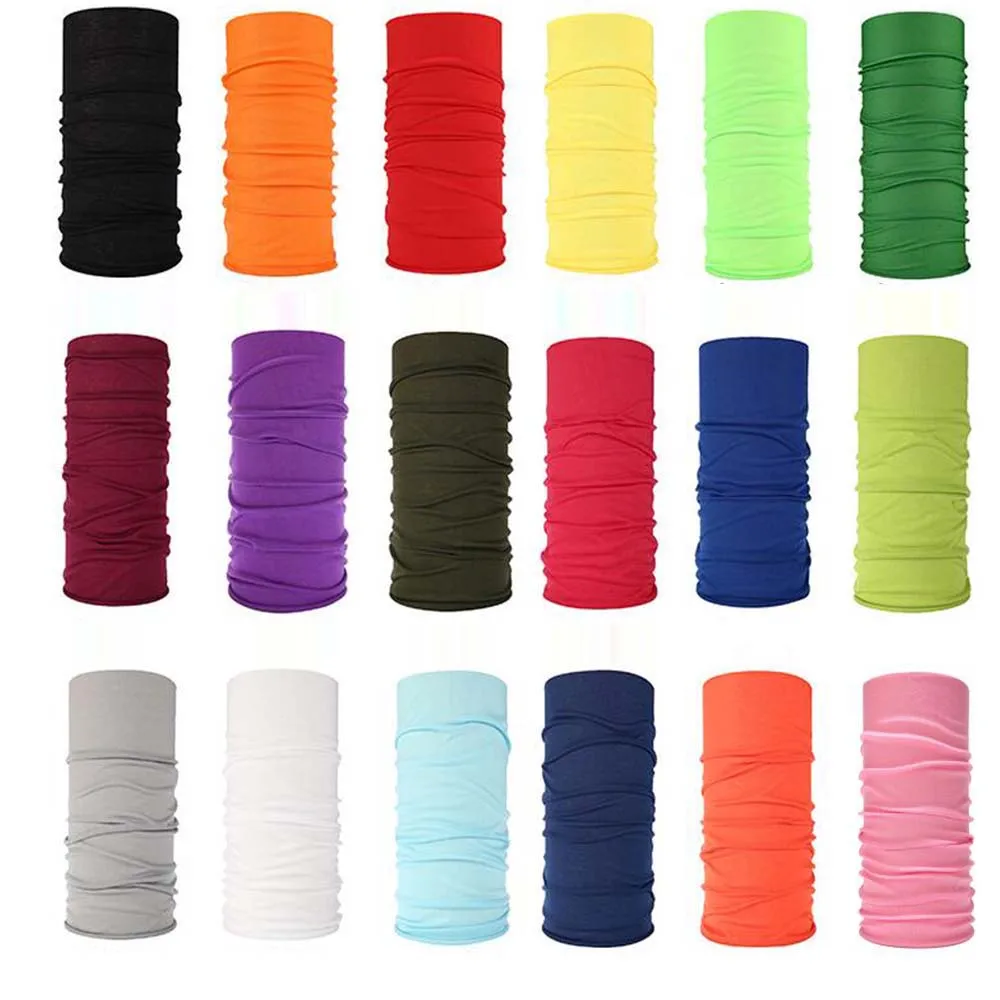 

Outdoor Sport Hiking Scarves Men Women's Turban Magic Scarf Bandana Camping Cycling Balaclava Neck Warmer Face Mask 31 Colours