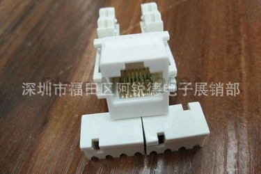 Dhl ИЛИ ems 500 шт. CAT5E UTP сетевая стандартная розетка RJ45 без разъема компьютерный