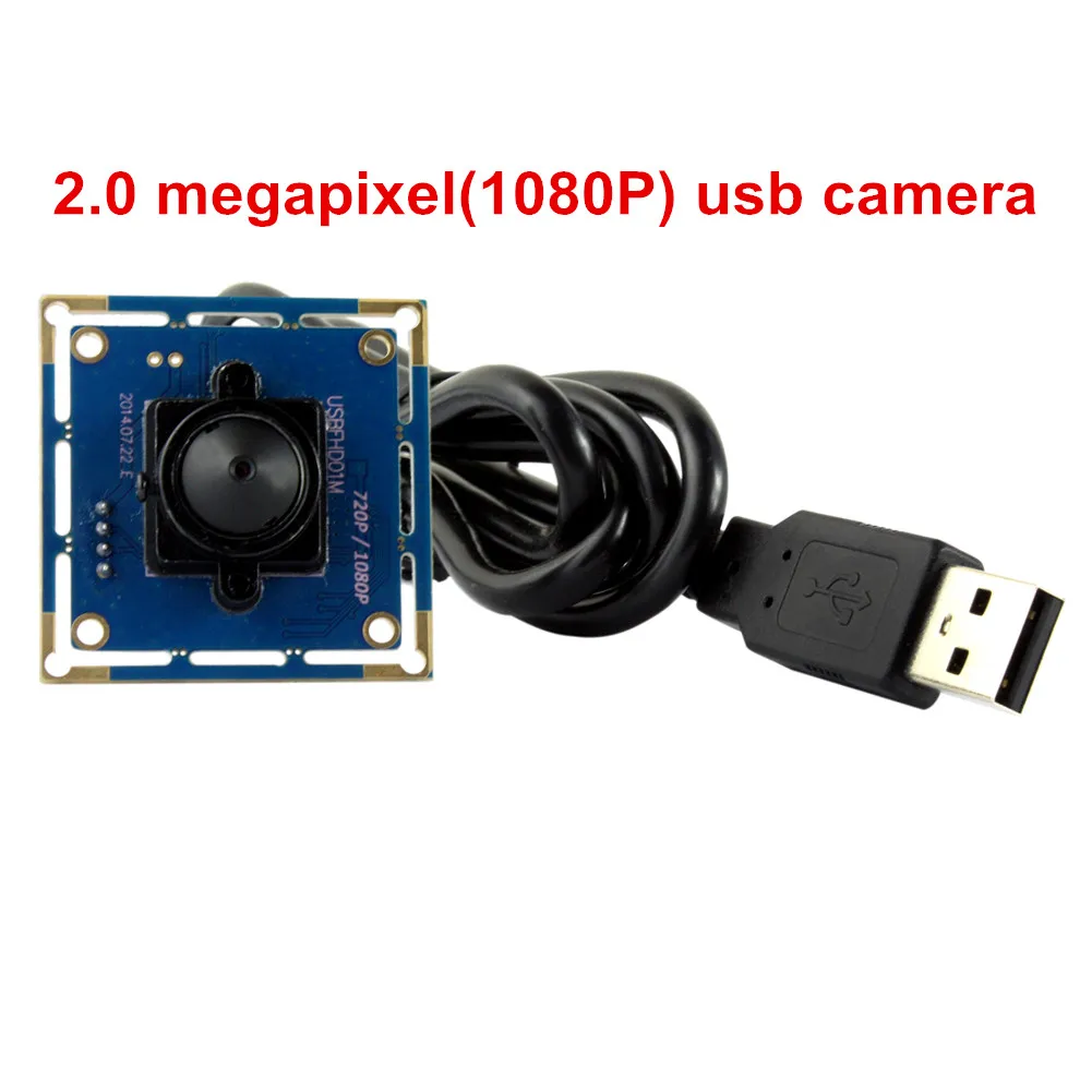 Веб камера ELP с бесплатным драйвером 1080 кадров в секунду USB2.0 OV2710 HD датчик 2 МП 3 7 P