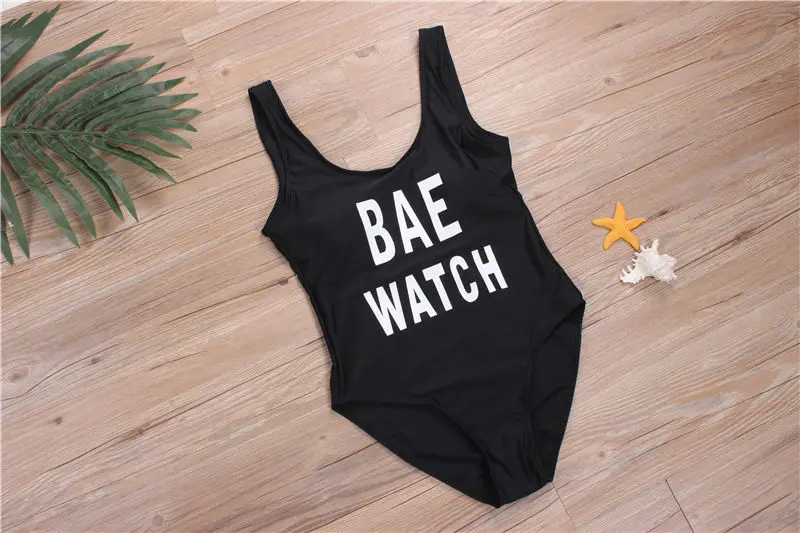 BAE WATCH женский купальник закрытый боди Цельный купальник женский красный слитный Монокини купальник сексуальный слитный купальник