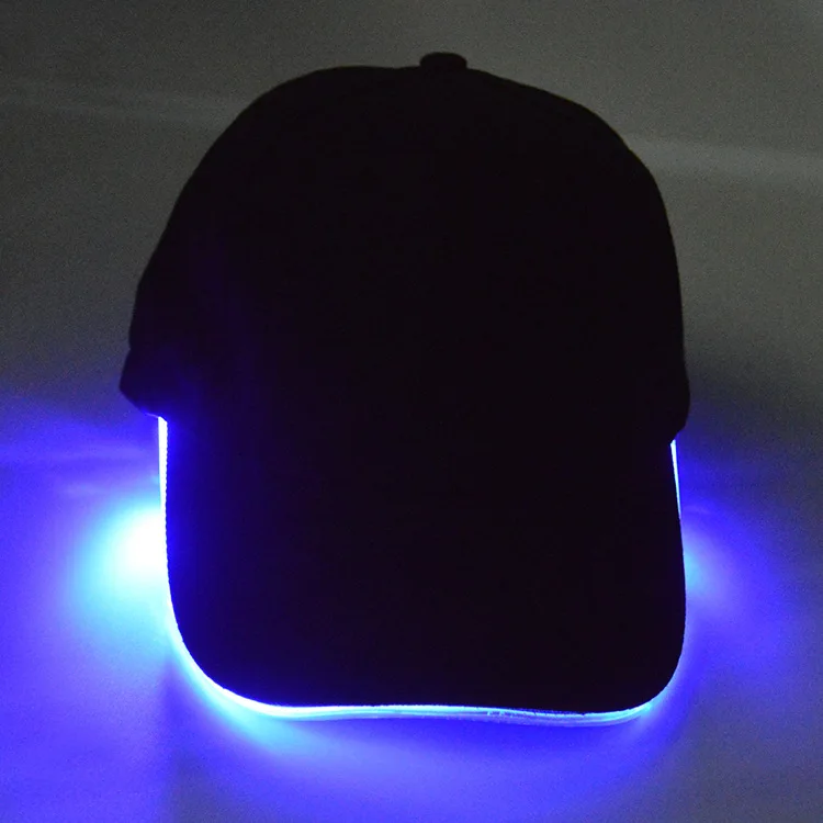 Светодиодный Камуфляжный бейсбольный Кепка для ночной рыбалки скалолазания