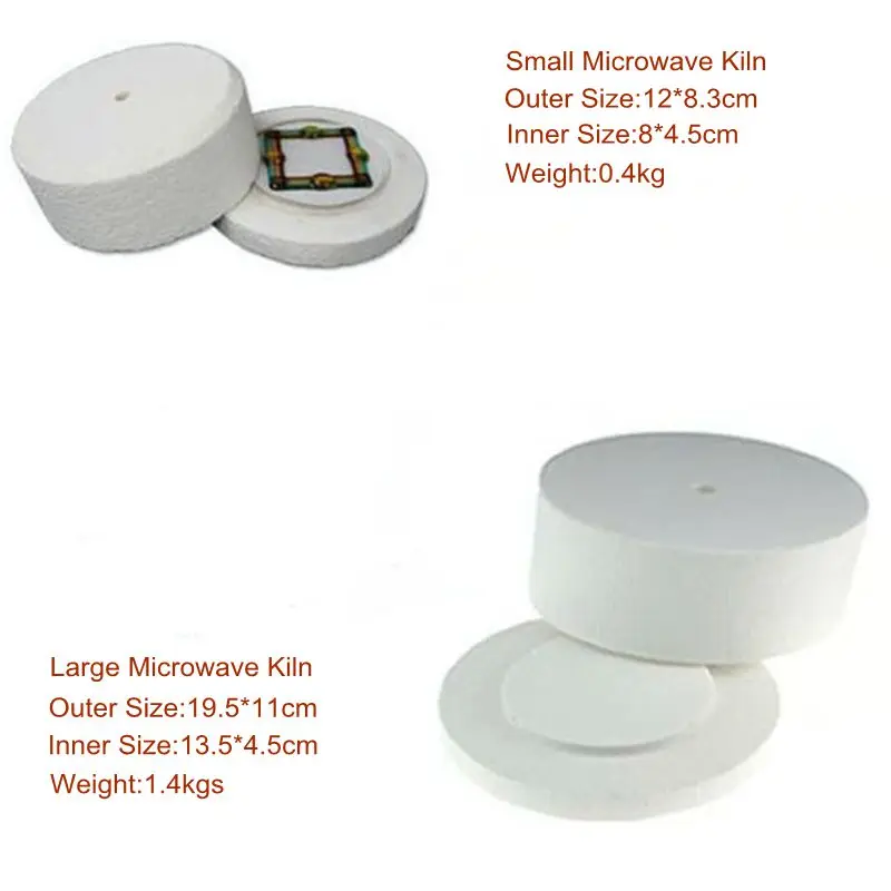 Extra Large Microwave Kiln Kit 15 Piece Set for DIY Jewelry Making Tools | Дом и сад