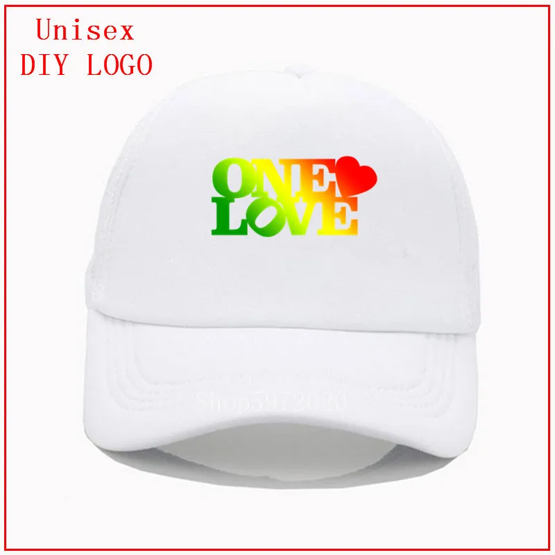 Женские Пляжные шапки One Love сетчатая бейсболка с конским хвостом для водителя