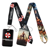 sp1437 movie new fashion id badge case lanyard bank credit card holder id badge holder accessories school office supplies