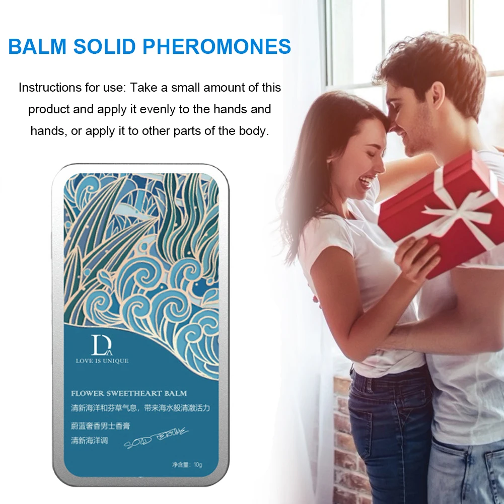 

Pheromones Perfume Balm Men Women Elegant Romantic Long Lasting Fresh Aroma Dating Fragrance Temptation Charming Flirt Pheromone