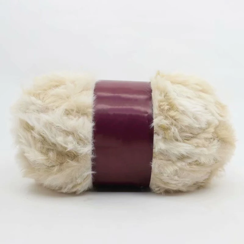 100 г/шарик искусственный мех мохеровая шерсть кашемировая пряжа волосы норка