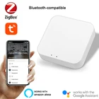 Межсетевой шлюз Tuya с поддержкой Bluetooth + Zigbee, многорежимный шлюз для связи с дистанционным управлением через приложение smart Life