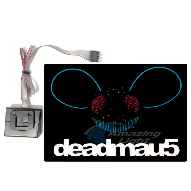 100% хлопок картонная футболка с логотипом животного светящаяся панель светильник