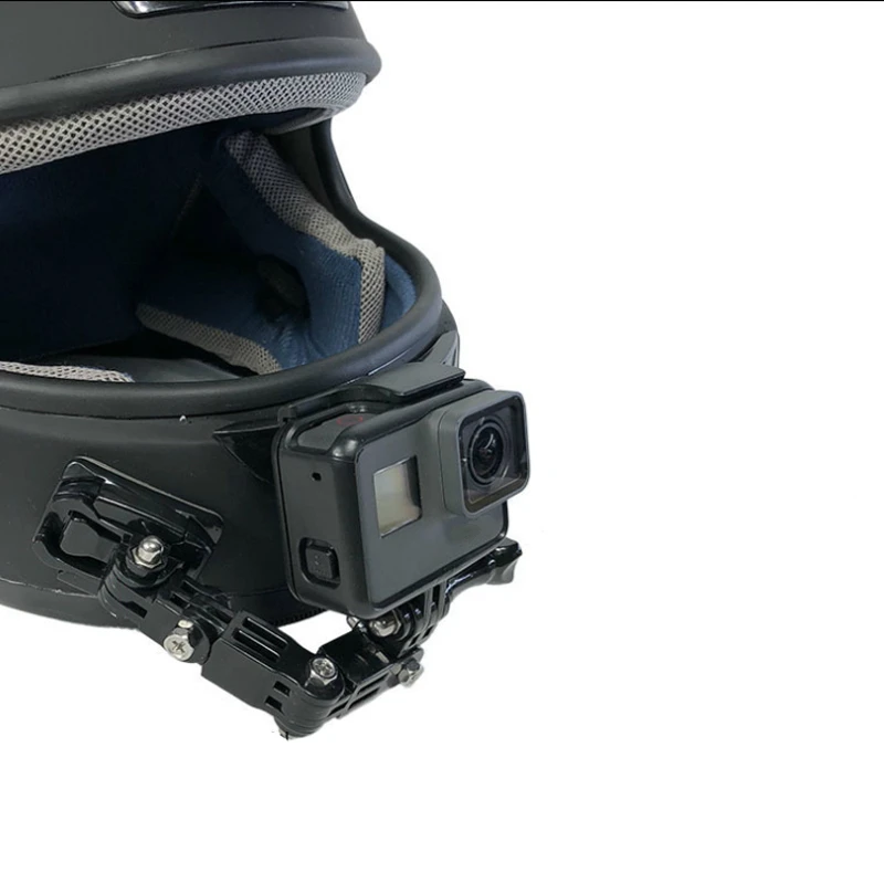 Крепление для камеры мотоциклетного шлема держатель экшн GoPro набор с пряжкой
