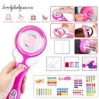 Электрическая автоматическая машинка для плетения волос для девочек, стильный инструмент сделай сам для плетения и прически, машинка для плетения, роллер для плетения, ролевые детские игрушки