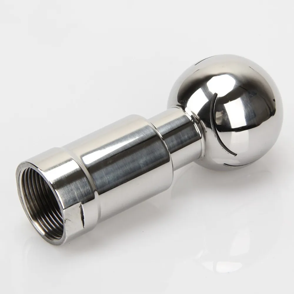 Вращающийся шарик распылитель SS 3/8 для чистки бака с внутренней резьбой CIP 1/2