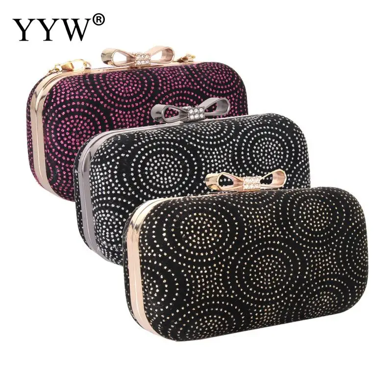 

Ladies Retro Satin Evening Bag Clutch Bag Buckle Fashion Elegant Ladies Party Wedding Diamond Bag Clutch Purse Party Evening Bag