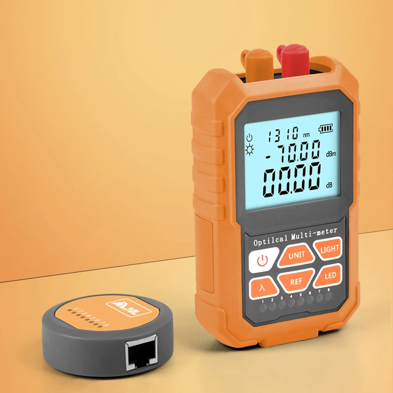 Ручной светодиодный светильник но в одном Ftth 15 км волоконно-оптический Мощность