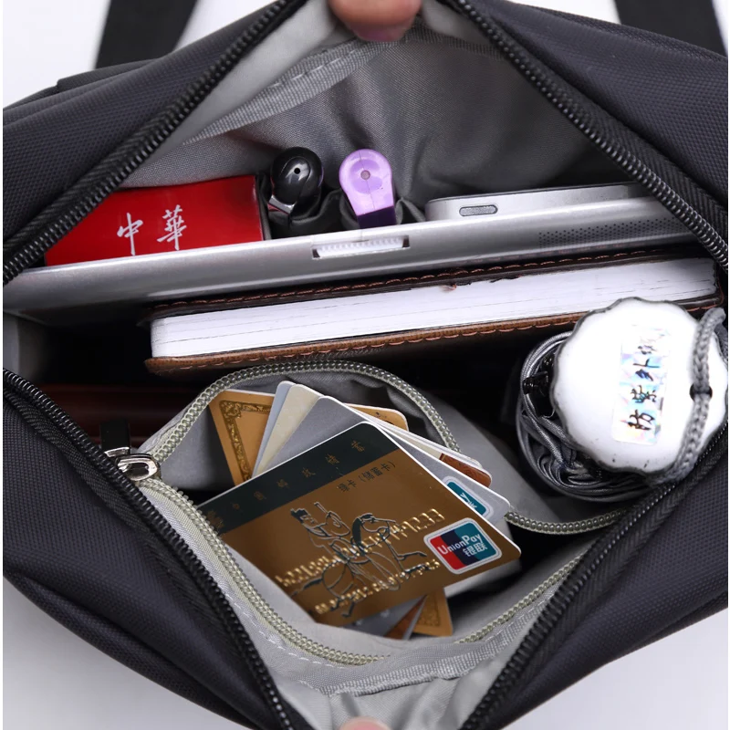 

2017 Hot Sale fashion Men bag mens shoulder Crossbody bags high quality business Oxford cloth waterproof casual messenger bag