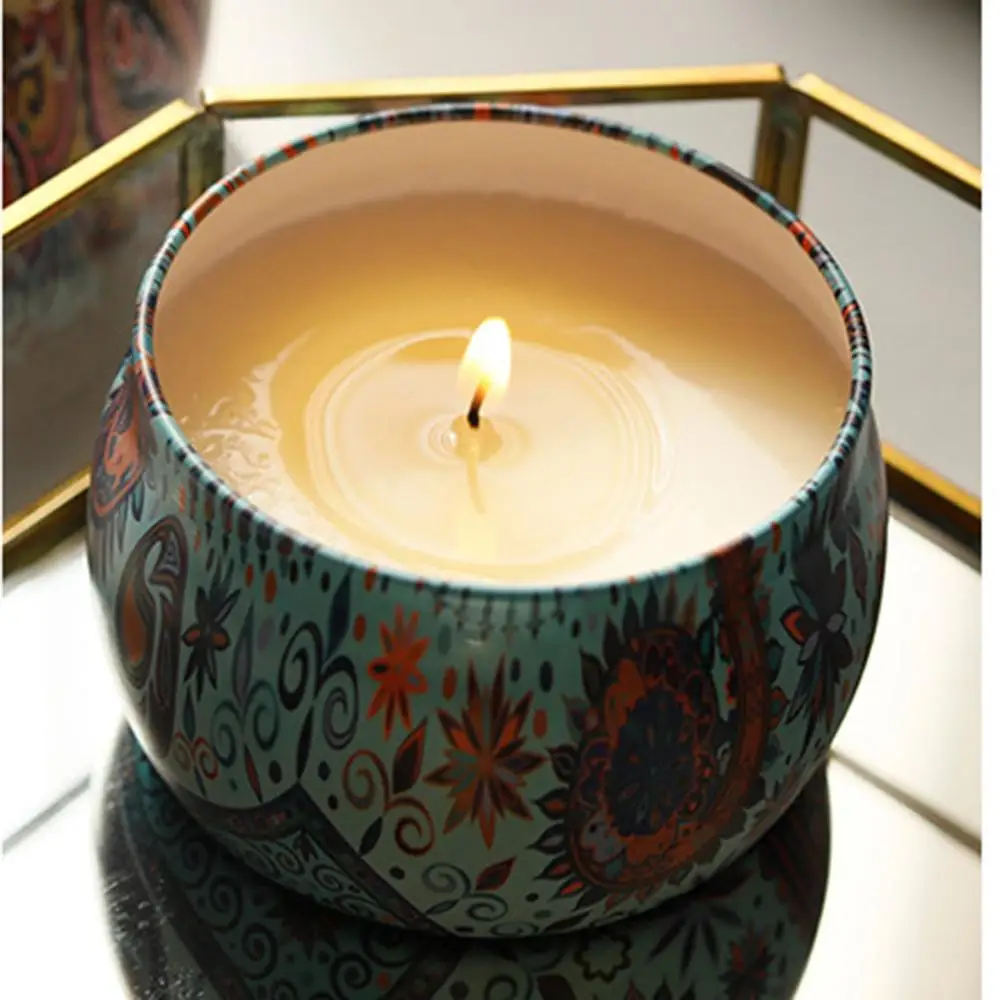 Ароматические свечи подарочный набор натуральный соевый воск бездымного