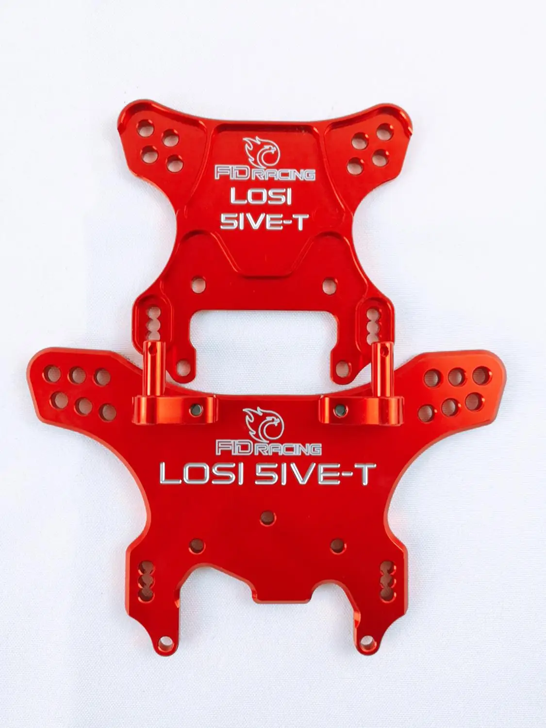 FID гоночная алюминиевая передняя Противоударная башня + Задняя для Losi 5ive T Rofun LT