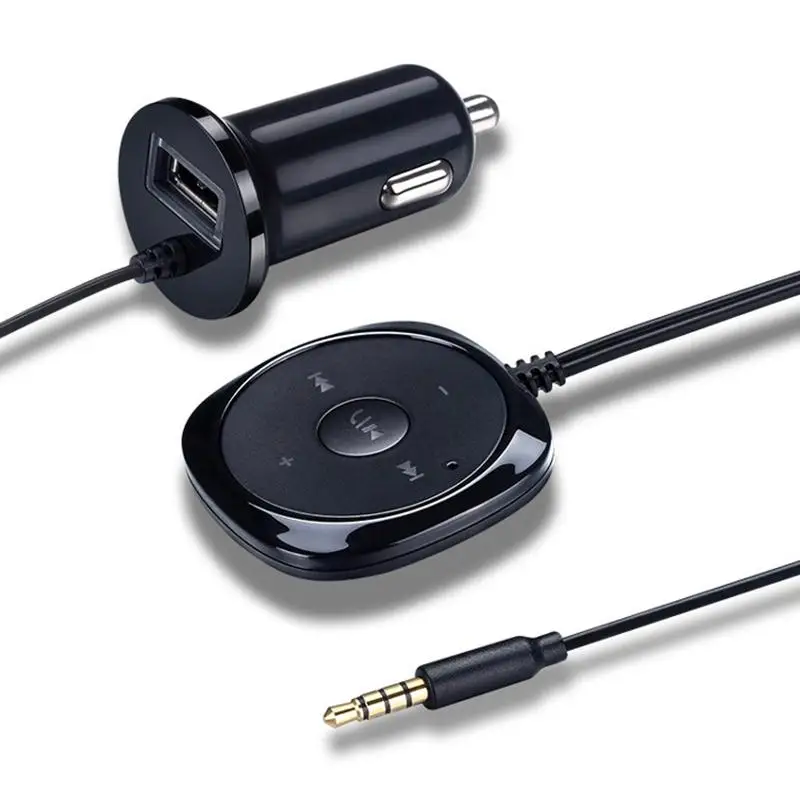 10 шт. автомобильный Bluetooth вспомогательный аудиоресивер адаптер громкой связи